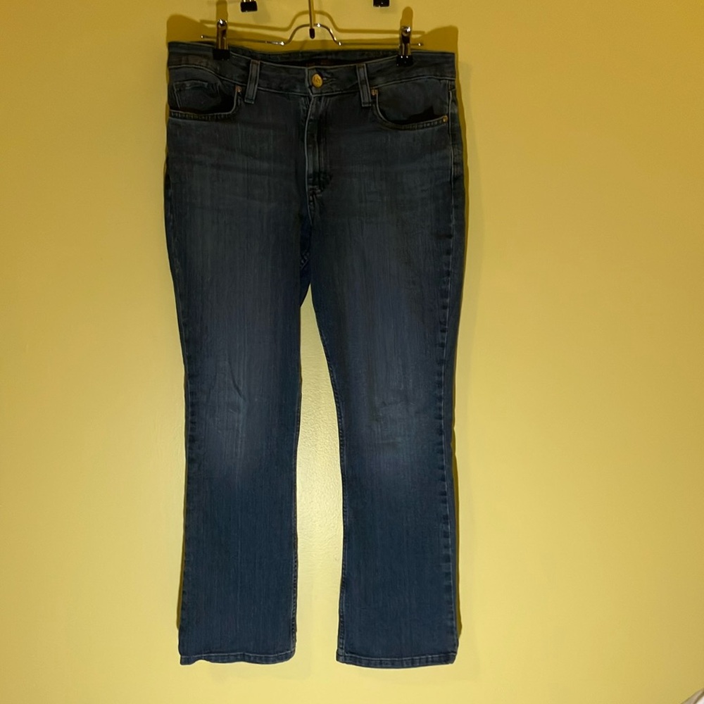 Lee Blue Boot Cut Jeans Medium-Dark Wash